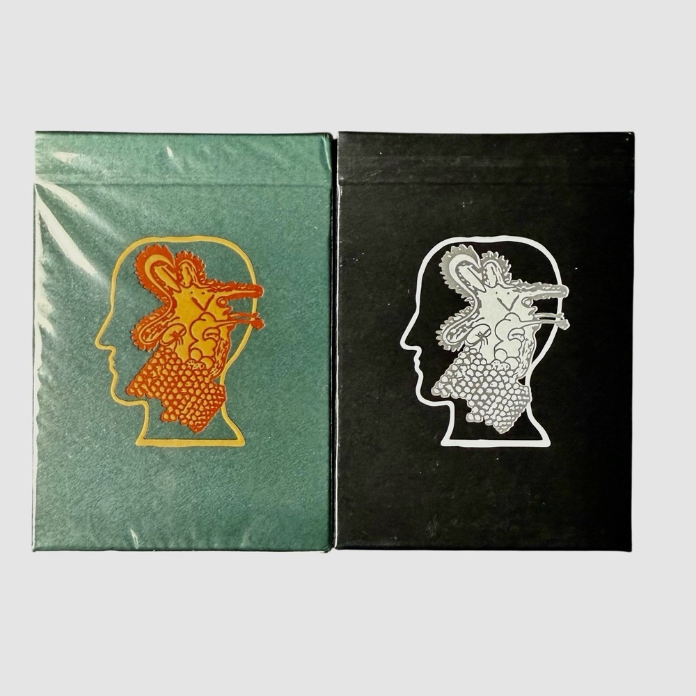 2 Decks Of Fontaine Brain Dead Playing Cards V1 & Braindead V2 Edition 5000 500